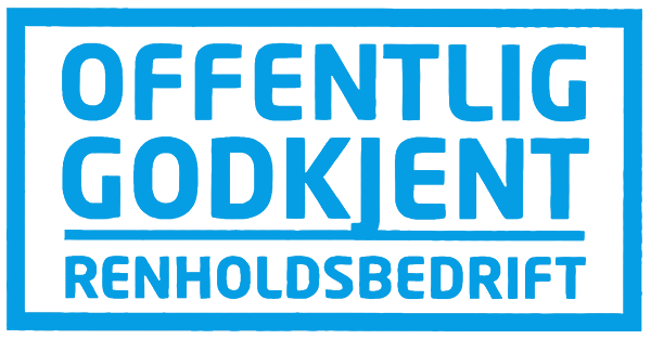 Logo av offentlig godkjent renholdsbedrift